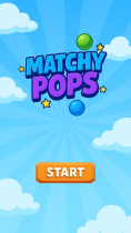 MatchyPop – Color Puzzle Template for Buildbox 3 Screenshot 1