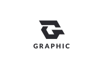 Letter G Geometric Vector Logo Design v09 Screenshot 3