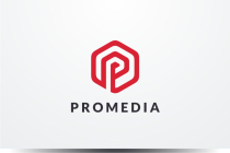 Letter P Hexagon Vector Logo Design v11 Screenshot 2
