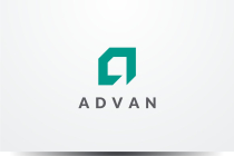 Abstract Geometric Letter A Vector Logo v04 Screenshot 2