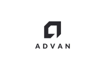 Abstract Geometric Letter A Vector Logo v04 Screenshot 3