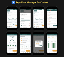 AquaFlow Manager App - Flutter Source Code Screenshot 1