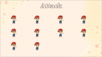 Red Cap Boy Character Sprite Sheet with 7 Animatio Screenshot 2