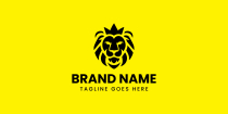 Golden Minimalistic Lion Logo Screenshot 2
