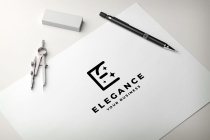 Elegance Letter E Star Logo Screenshot 1