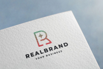 Real Brand Letter R Sparkle Logo Screenshot 3