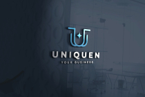 Uniquen Letter U Star Logo Screenshot 2