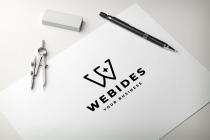 Webides Letter W Star Logo Screenshot 1