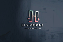 Hyperas Letter H Sparkle Logo Screenshot 2