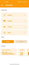 ShareMe - Fast File Transfer Share Android App Screenshot 1