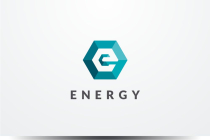 Letter E Hexagon Vector Logo Design v.11 Screenshot 1