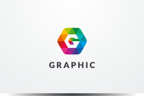 Letter G Hexagon Colorful Vector Logo Design v.14 Screenshot 1