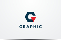 Letter G Geometric Hexagon Vector Logo Design v.05 Screenshot 1