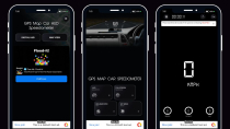GPS Map Car Speedometer with AdMob Ads Android Screenshot 1