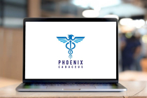 Medical Phoenix Caduceus Snake Logo Healthcare Screenshot 2