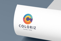 Colorful Circular C Letter Logo Screenshot 1