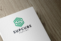 Geometric Hexagon S Letter Logo Screenshot 2