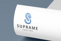 SUPRAME 3D Abstract S Letter Logo Screenshot 1