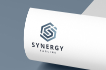 Geometric Hexagon S Letter Logo Temolate Screenshot 1