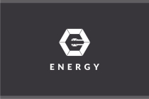Letter E Hexagon Geomeric Vector Logo Design v.12 Screenshot 2