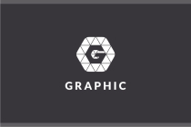 Letter G Geometric Hexagon Vector Logo Design v.13 Screenshot 2