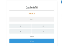 Math Game Master Challenge PHP Game Screenshot 3