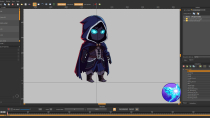 Nyxon Dark Assassin 2D Character with 15 Animation Screenshot 1