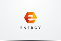 Letter E Hexagon Geomeric Logo Design Vector v.13 Screenshot 1