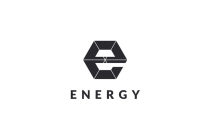 Letter E Hexagon Geomeric Logo Design Vector v.13 Screenshot 3
