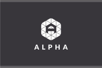 Letter A Hexagon Pixel Logo Design Vector v17 Screenshot 2