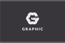 Letter G Hexagon Pixel Logo Design Vector v16 Screenshot 2