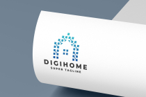 Digital Smart House Logo Screenshot 2