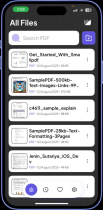 PDF Editor - iOS Source Code Screenshot 1