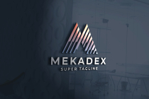 Mekadex Technology M Letter Logo Screenshot 1