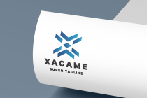 Xagame Letter X Logo Screenshot 2