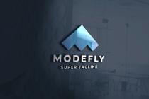 Modefly Abstract Wing Logo Screenshot 1