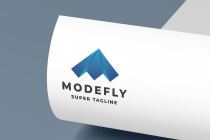 Modefly Abstract Wing Logo Screenshot 2