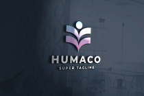 Human Education Book Logo Screenshot 1