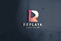 Replaya Letter R Logo Screenshot 1