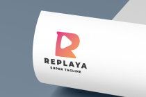 Replaya Letter R Logo Screenshot 2