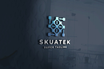 Square Technology System Logo Screenshot 1