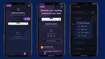 Lecto - AI Document Summarizer Flutter Screenshot 1