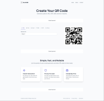 QuickQR - PHP Script Screenshot 1