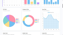 React Interactive Chart Collection - React Dashboa Screenshot 2