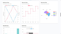 React Interactive Chart Collection - React Dashboa Screenshot 5