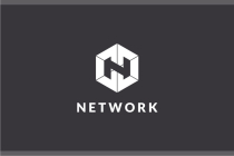 Letter N Hexagon Logo Design Vector v.03 Screenshot 2