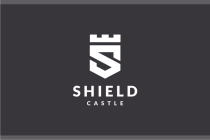 Shield Castle Letter S Logo Design Vector Screenshot 2
