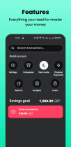 FinSave – Expense Tracker Android Template Screenshot 5