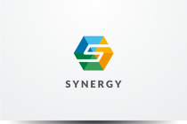 Letter S Hexagon Geometric Logo Design Vector v.26 Screenshot 1