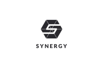 Letter S Hexagon Geometric Logo Design Vector v.26 Screenshot 3